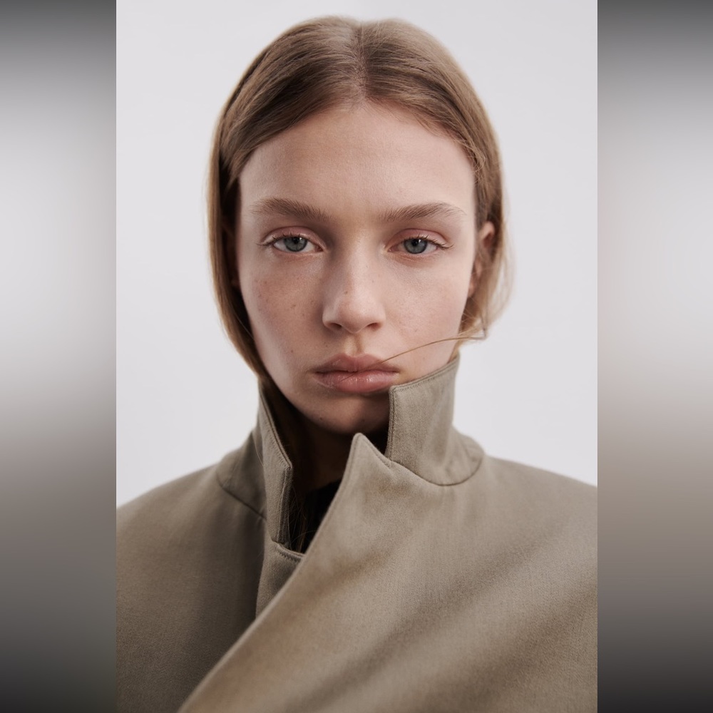 STRAIGHT CUT ZW WOOL COAT LIMITED EDITION - Picture 4 of 12